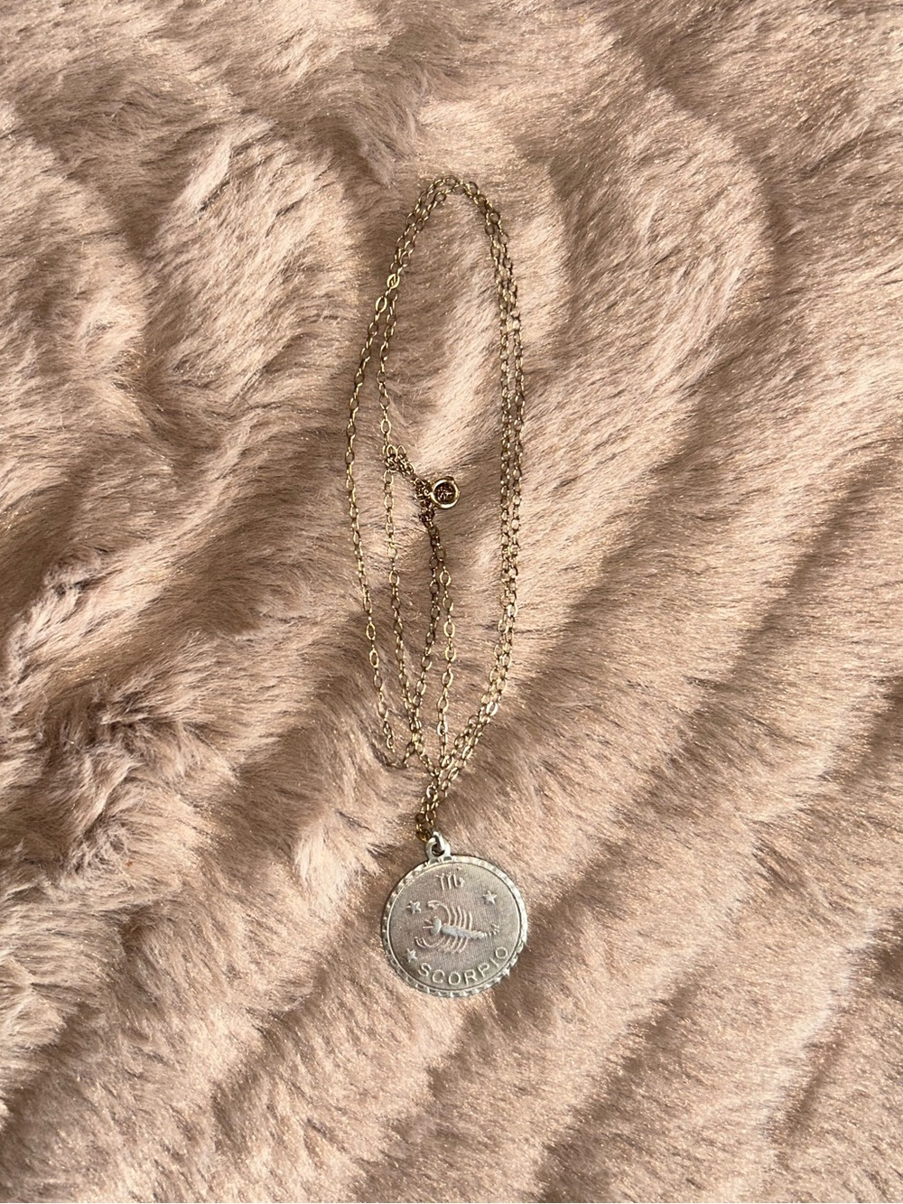 Scorpio Zodiac Pendant Necklace